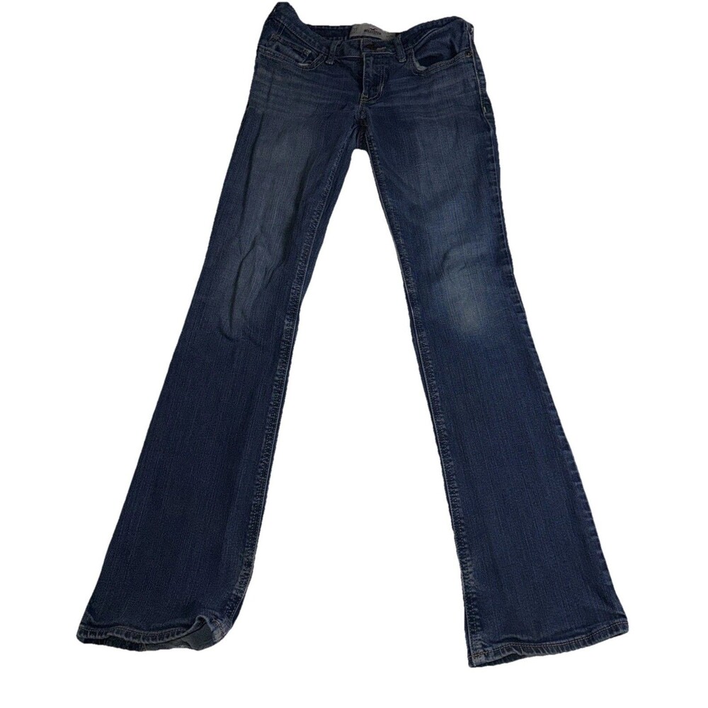 Hollister Women Size 3R Blue Jeans W 14 1/2  L29 3/4 98% Cotton See Pictures